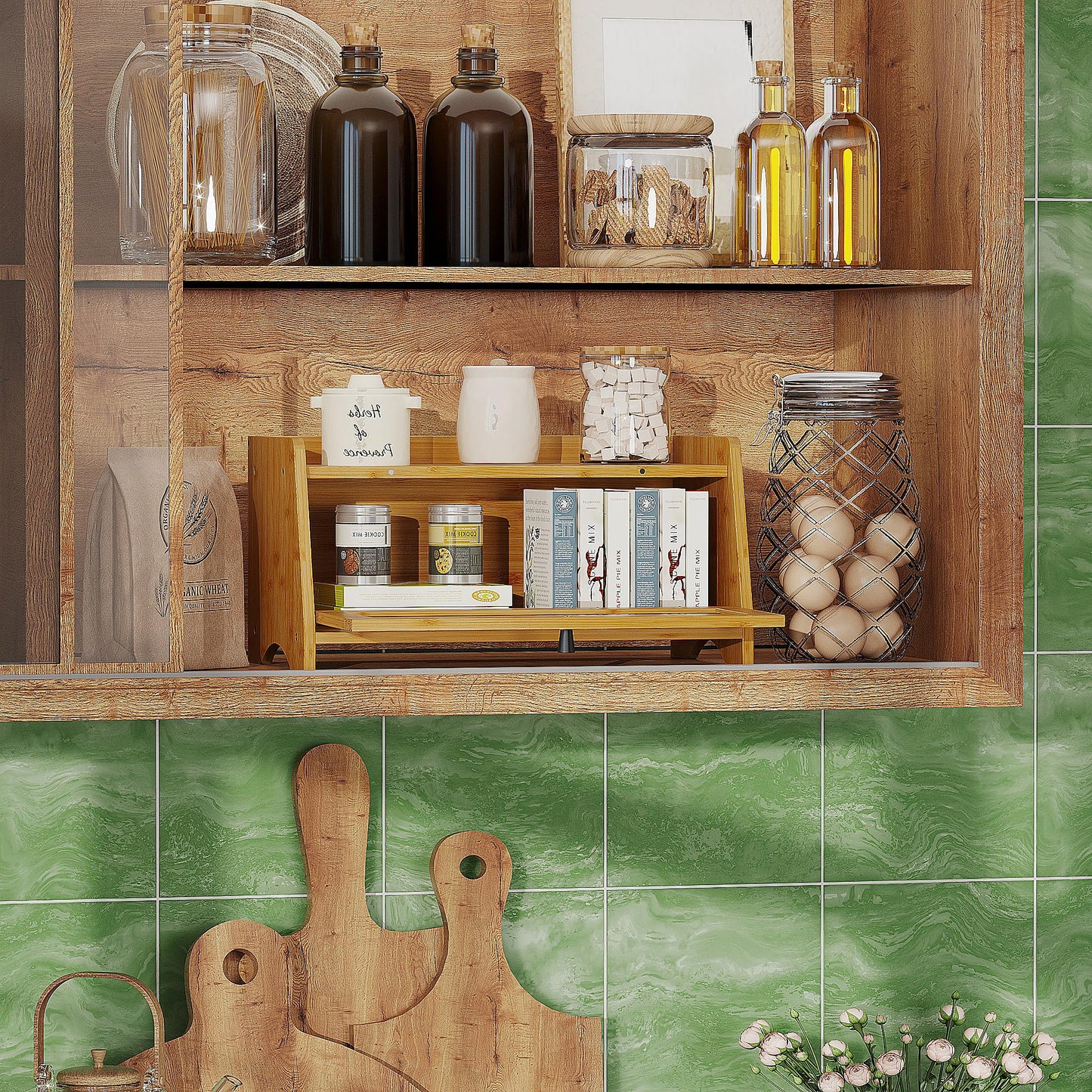 Mini Bamboo Bread Box -Natural